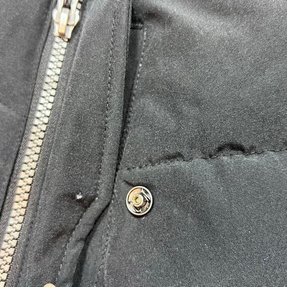 Arctic Expedition Down Black Parka Coat Women Large Designed in Canada - Picture 7 of 10